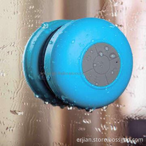 Waterproof Bluetooth speaker with microphone, passed CE, FCC and BQB certifications